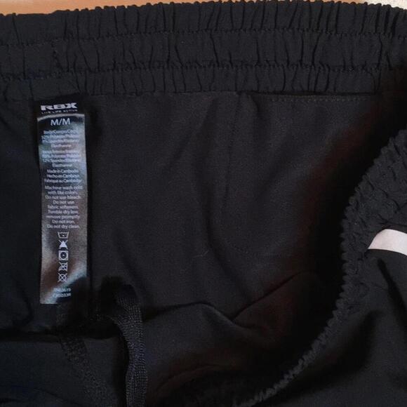 Reebok RBX Active black shorts 2 layer sz M - Picture 6 of 8